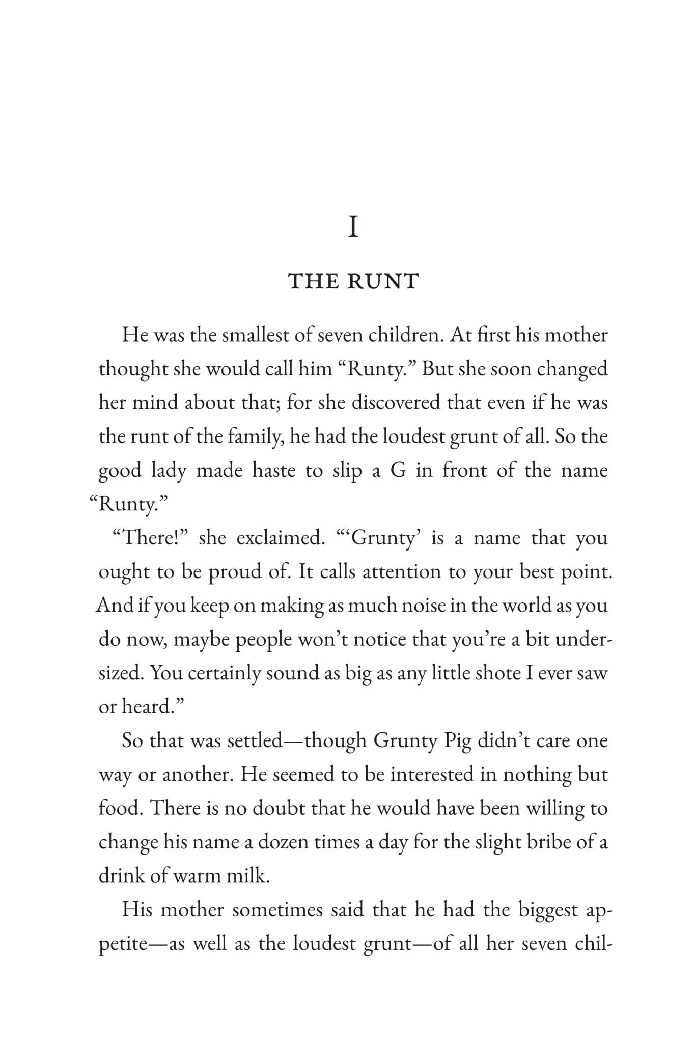 The Tale of Grunty Pig