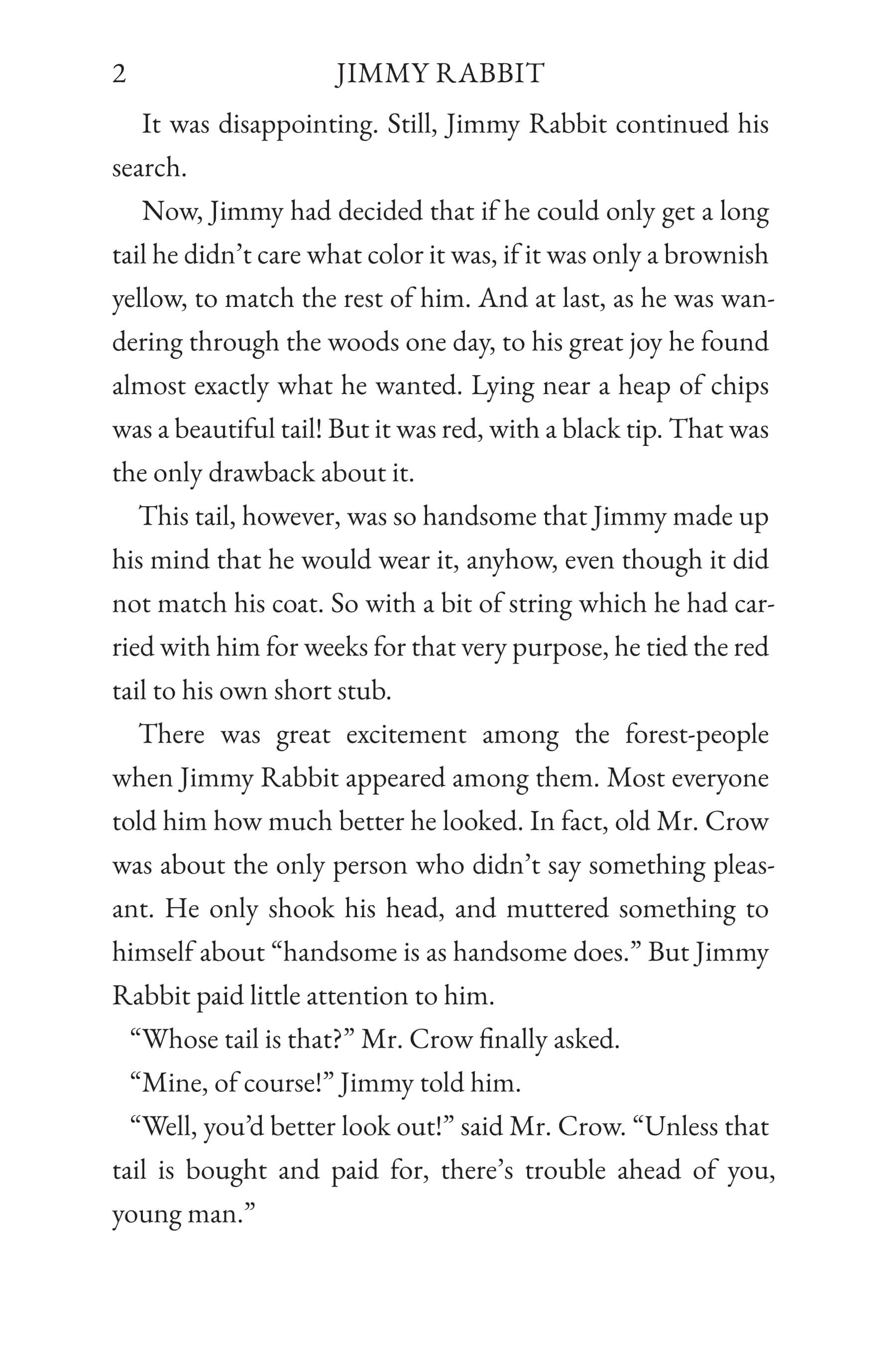 The Tale of Jimmy Rabbit