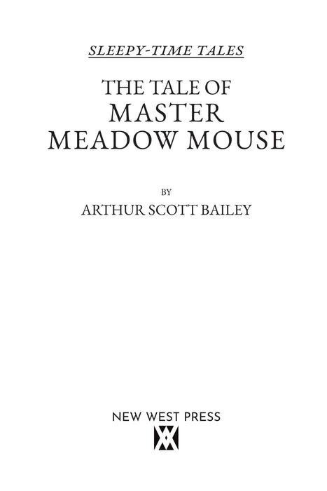 The Tale of Master Meadow Mouse