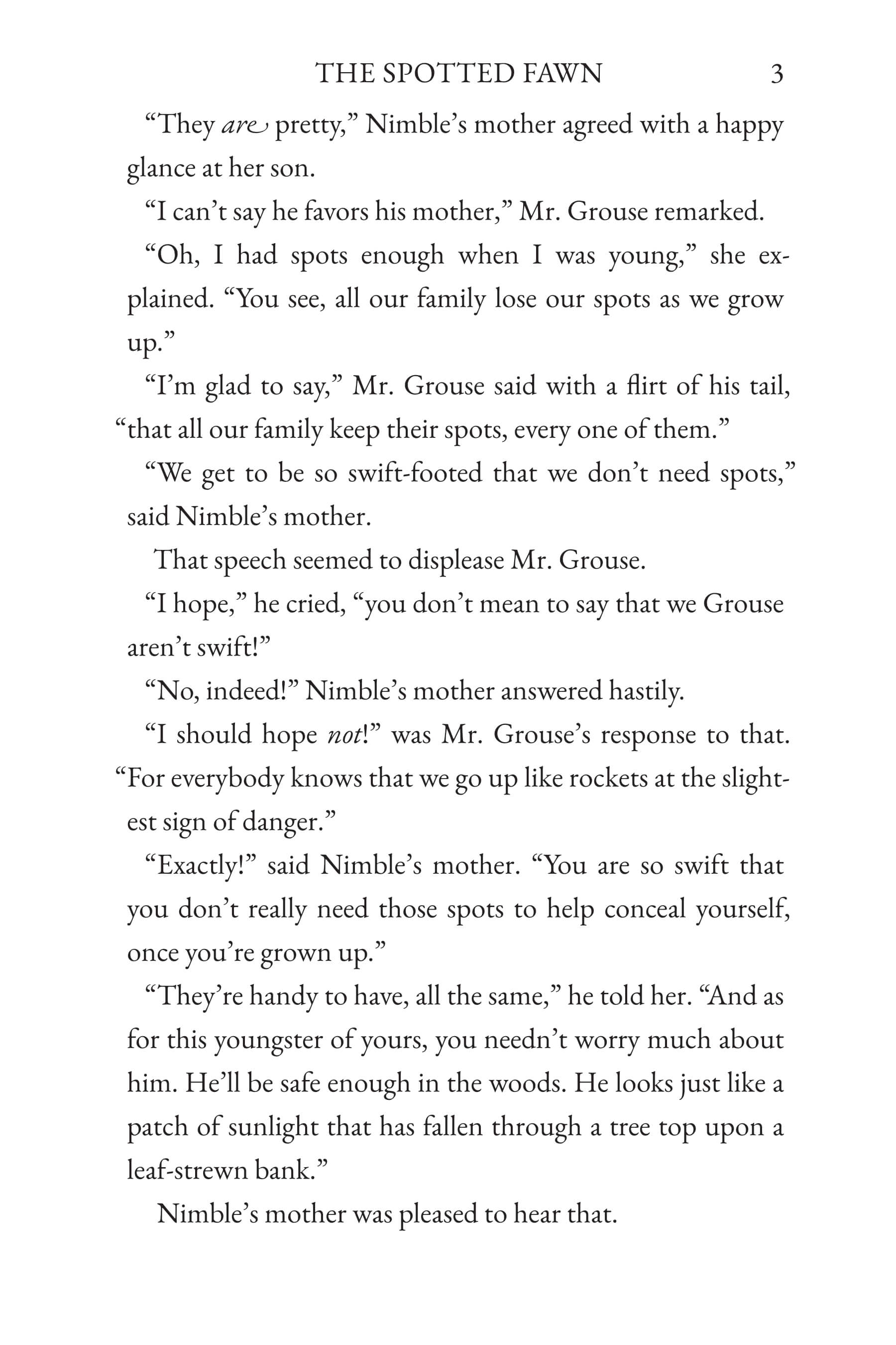 The Tale of Nimble Deer