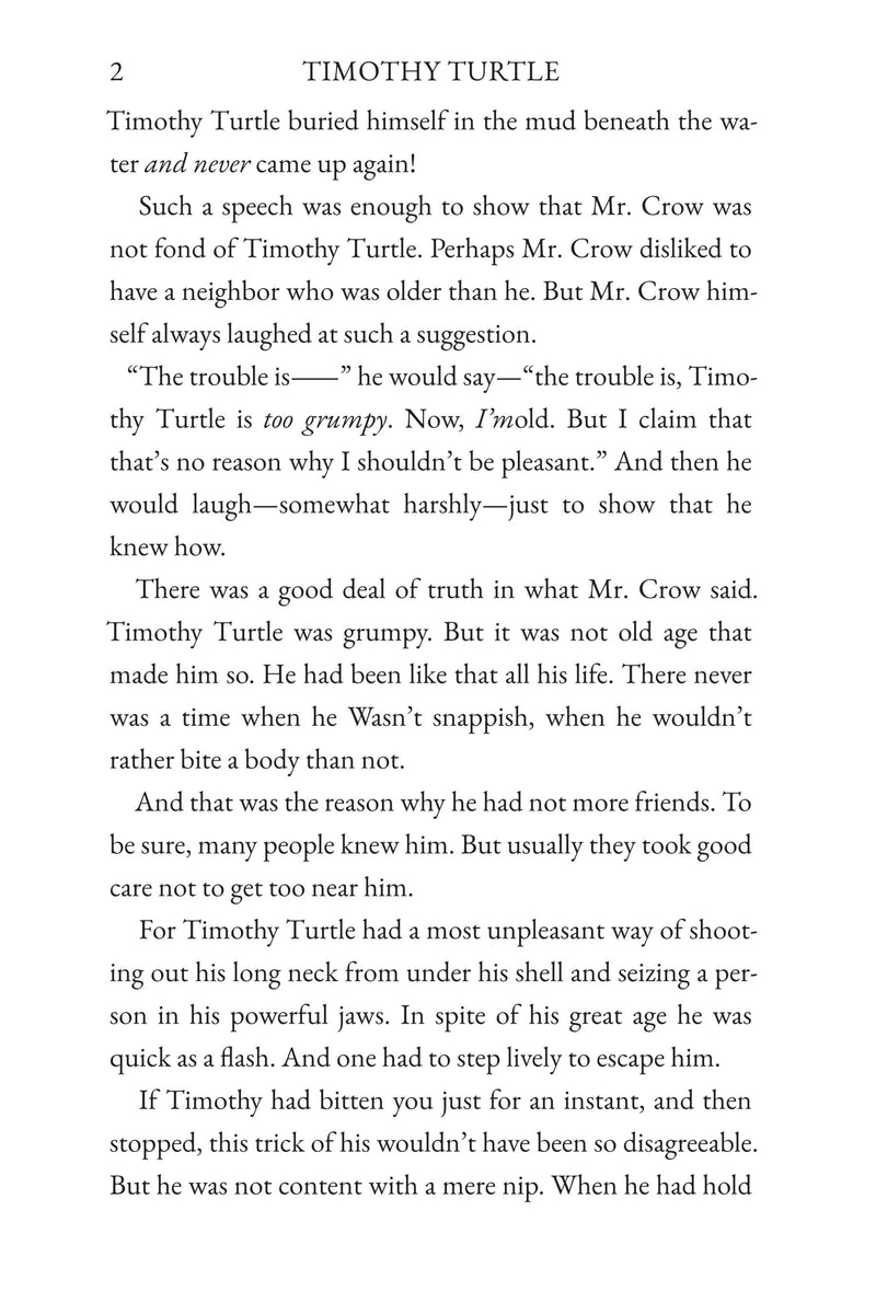 The Tale of Timothy Turtle