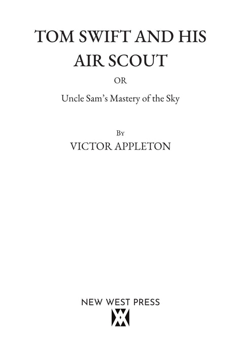 Tom Swift and His Air Scout